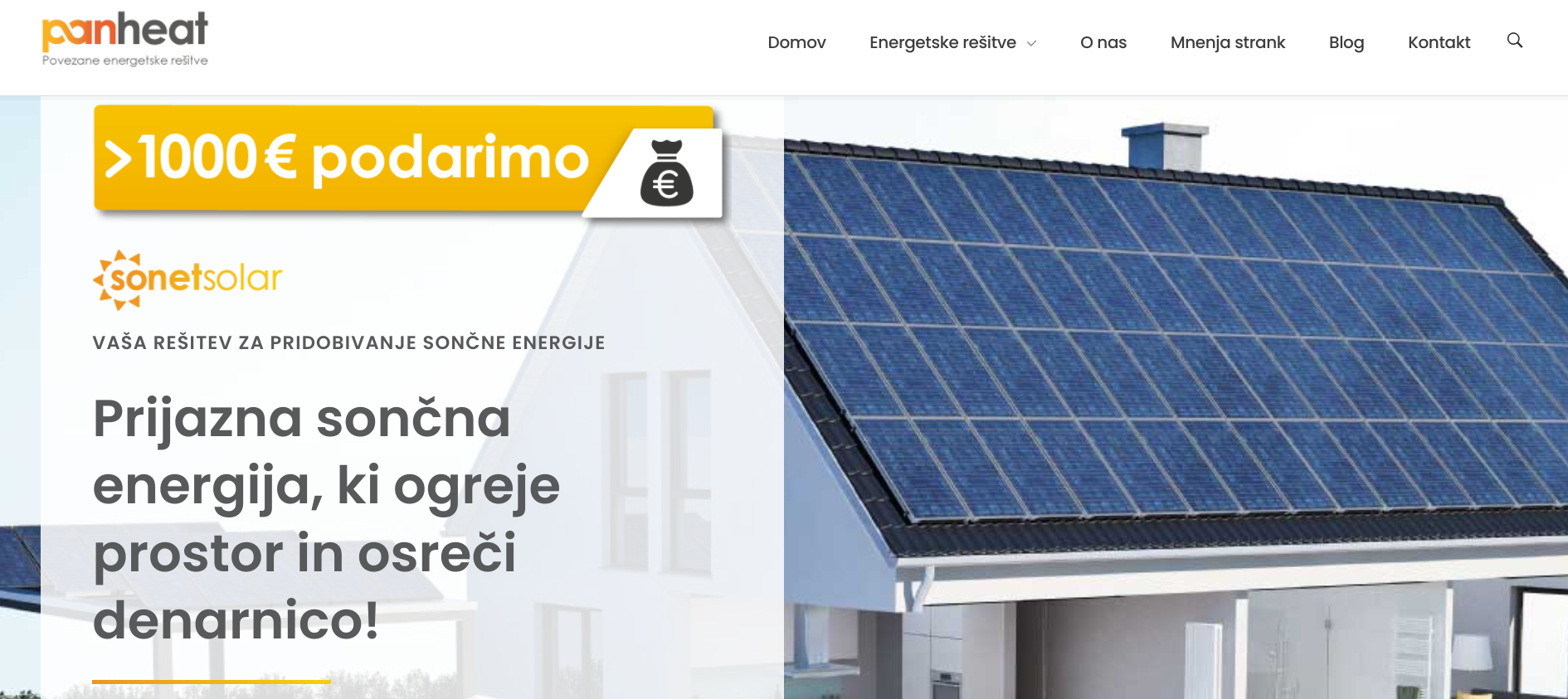 digitalni marketing izobraževanje - sončna elektrarna