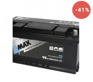 AKUMULATOR 4MAX 12V 95Ah 850A START STOP EFB D+